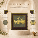 7 Horses Pyrite Frame