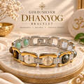 Gold/silver Dhan yog Bracelet