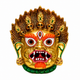 Kirtimukh Premium Wall Hanging | Golden Glow