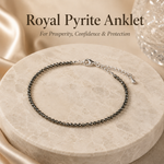 Royal Pyrite Anklet