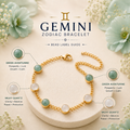 Gemini Zodiac Bracelet for Women