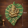 Green Metal Patta Ganesh Hanging