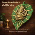 Green Metal Patta Ganesh Hanging
