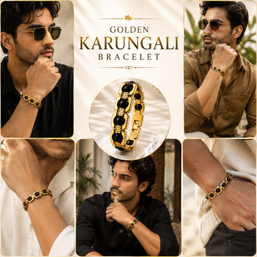 Golden Karungali Bracelet - 5