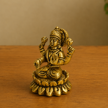 Maa Laxmi Brass Idol - 2
