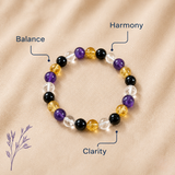 Libra Natural Multi-Stone Bracelet