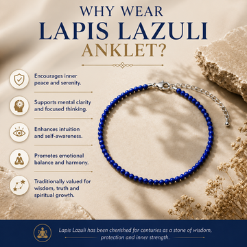 Lapis Lazuli Anklet - 4