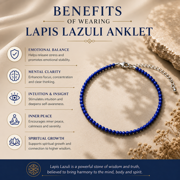 Lapis Lazuli Anklet - 5