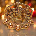 Laxmi Ganesh Saraswati Ganesh 5 Mukhi Diya