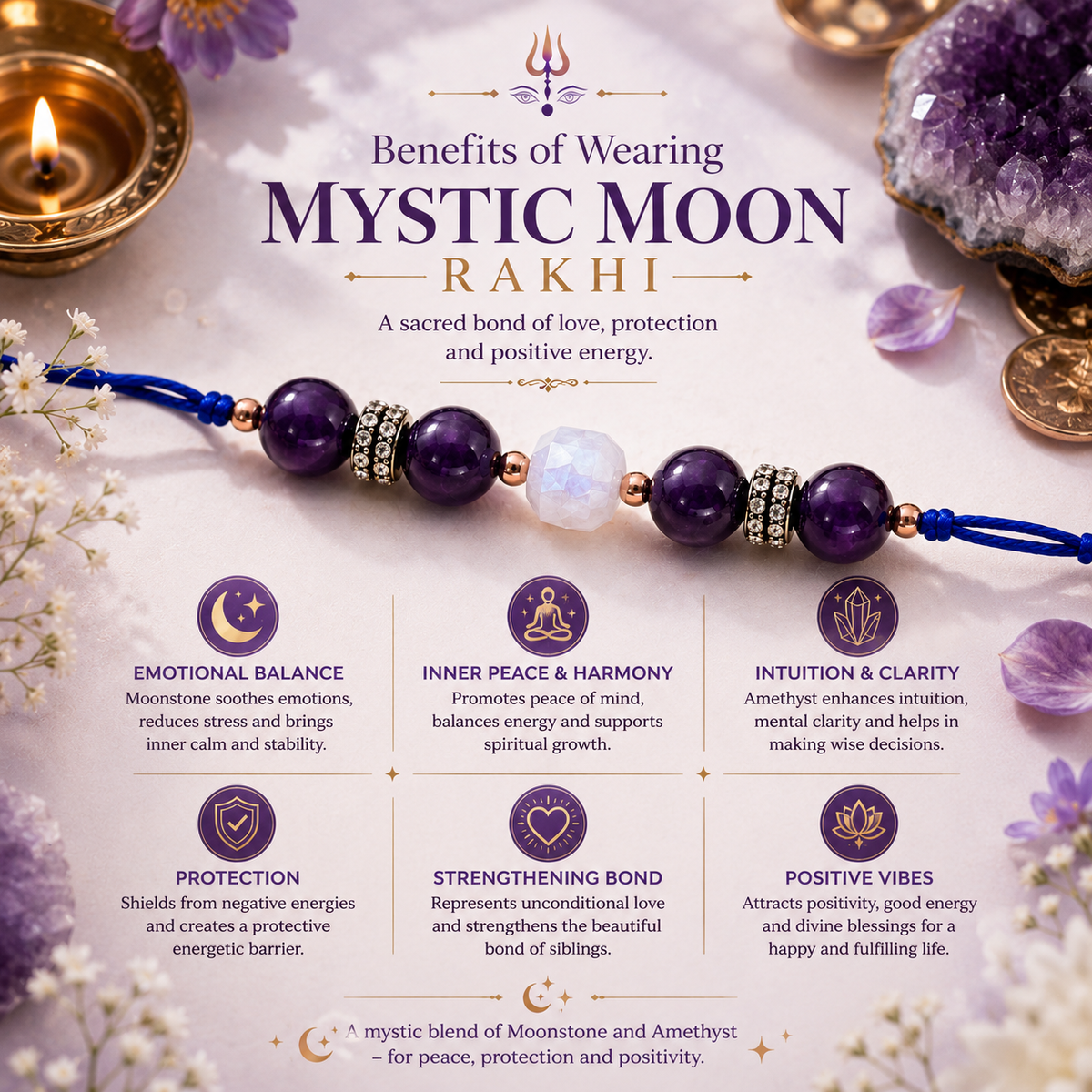 Mystic Moon Rakhi