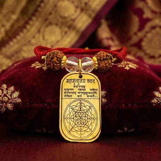 Maha Mritunjay Kavach Pendant