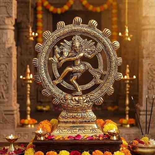 Metal Natraj Idol