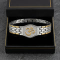 Om Bracelet for Men inside an open black gift box