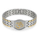 Om Bracelet for Men – Two-Tone Steel Watch-Style Wristwear