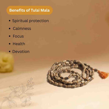 Original Tulsi Kanthi Mala – Sacred Devotional Neck Beads - 3