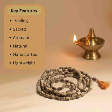 Original Tulsi Kanthi Mala – Sacred Devotional Neck Beads - 4