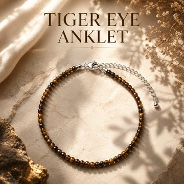 Tiger Eye Anklet - 1