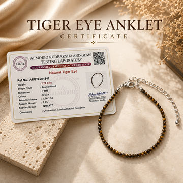 Tiger Eye Anklet - 3