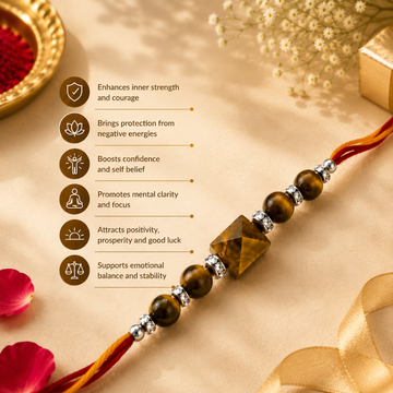 Tiger Eye Rakhi - 4