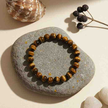 Natural Tiger Eye Bracelet – Stone of Courage & Protection - 1
