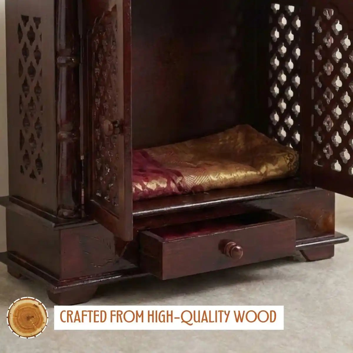 Wooden Devotional Temple for Home