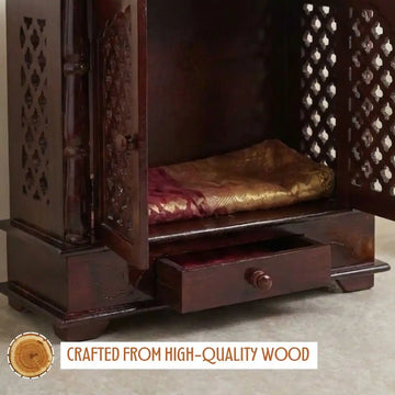 Wooden Devotional Temple for Home - 3