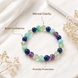 Virgo Natural Multi-Stone Bracelet