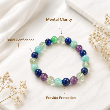 Virgo Natural Multi-Stone Bracelet - 3