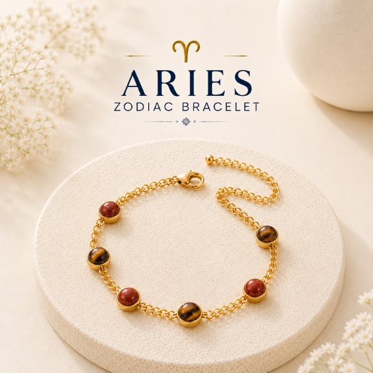Aries Zodiac Bracelet for Women