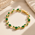 Green Tulip Bracelet