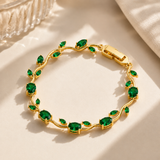 Green Tulip Bracelet