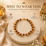 Rudraksha Bracelet for Women