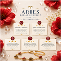Aries Zodiac Bracelet for Women