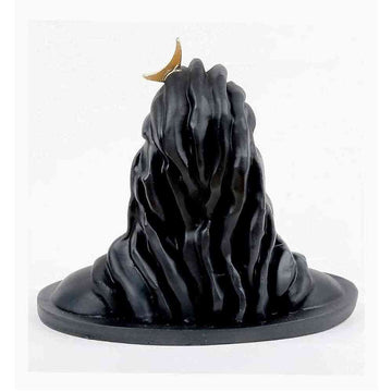 Dhyana Mudra Adiyogi Shiva Black Idol - 8 Inch - 3