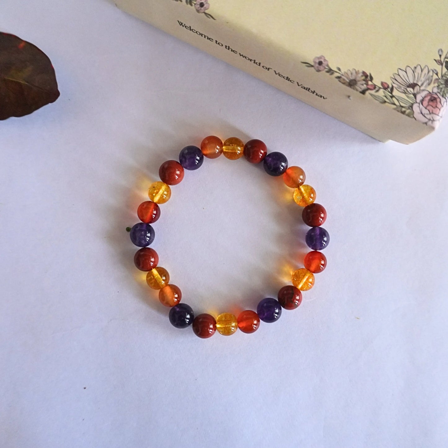 Aries Natural Multi Stones Bracelet