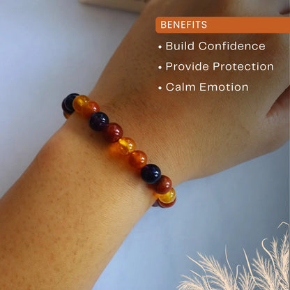 Aries Natural Multi Stones Bracelet