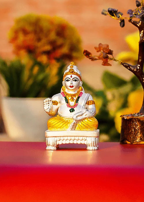 Silver Kuber Idol (Antique-Finished)