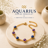 Aquarius Zodiac Bracelet for Women