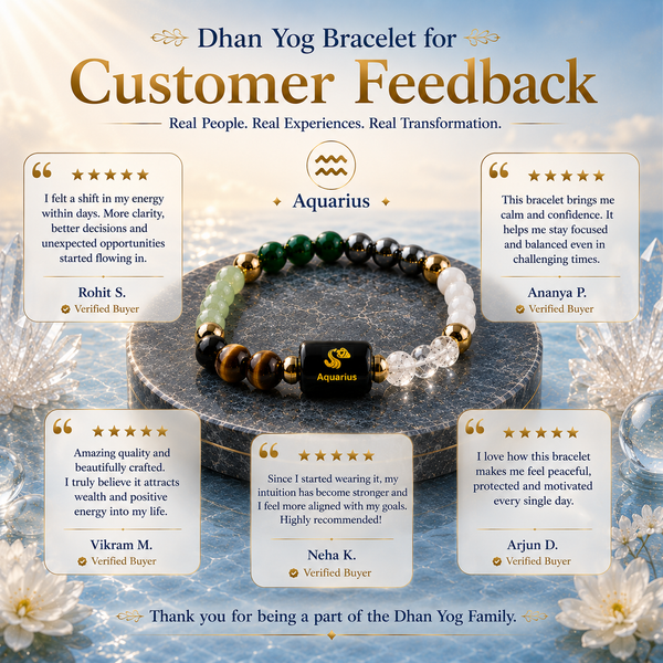 Dhan Yog Bracelet for Aquarius - 4