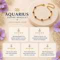 Aquarius Zodiac Bracelet for Women