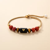 Aries Zodiac Slider Bracelet for Women