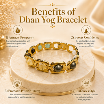 Golden Dhan Yog Bracelet - 4