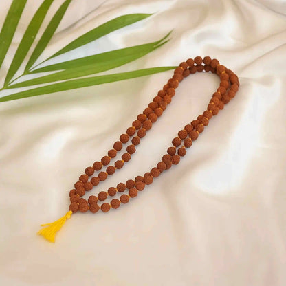 5 Mukhi Rudraksha Mala (108 Beads)