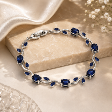 Blue Tulip Bracelet - 3