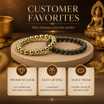 Pyrite Power Combo – Money Magnet & Golden Glow - 5