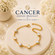 Cancer Zodiac Bracelet for Women