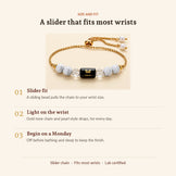 Cancer Zodiac Slider Bracelet for Women, size and fit