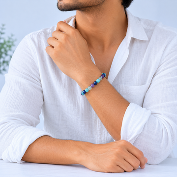 Virgo Natural Multi-Stone Bracelet - 4