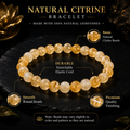 Natural Citrine Bracelet