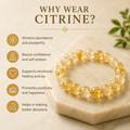 Natural Citrine Bracelet